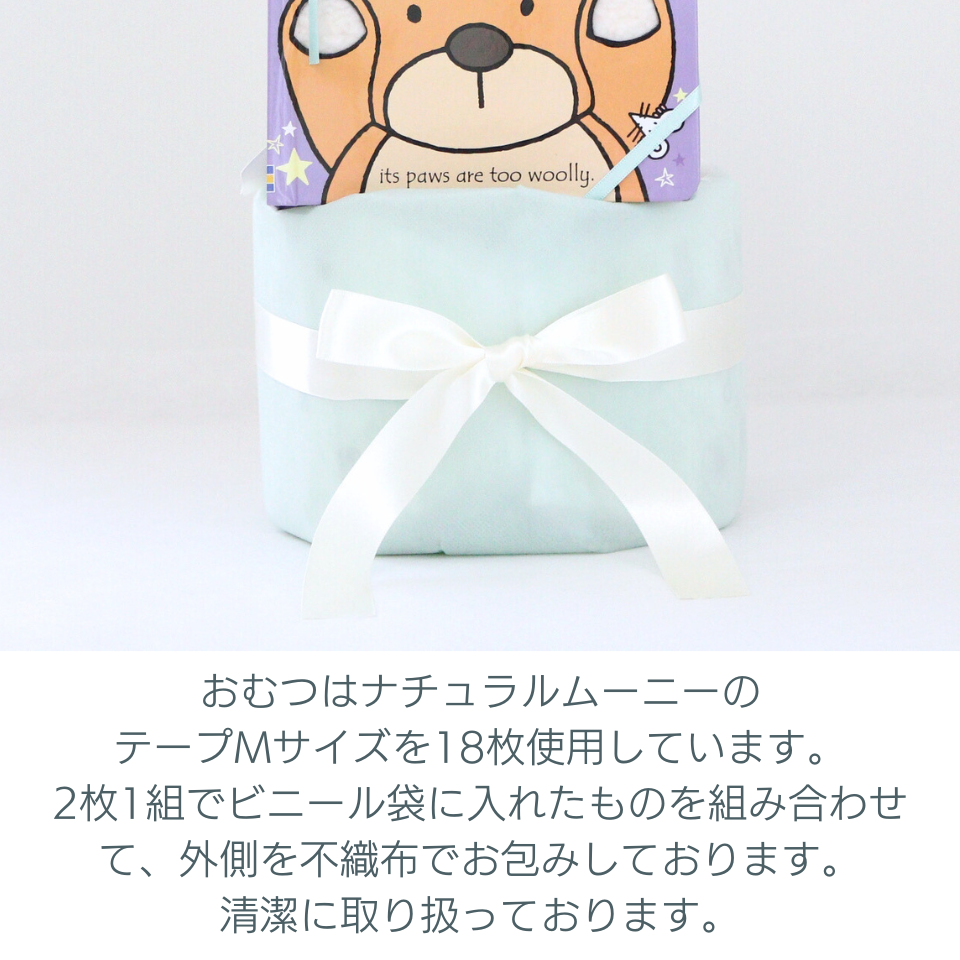 おむつケーキ That's not my teddy...